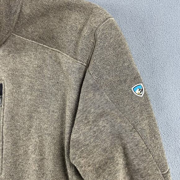 KUHL Interceptr Jacket Mens 2XL Gray Full Zip Fleece Hiking Outdoor Pockets - Picture 6 of 8